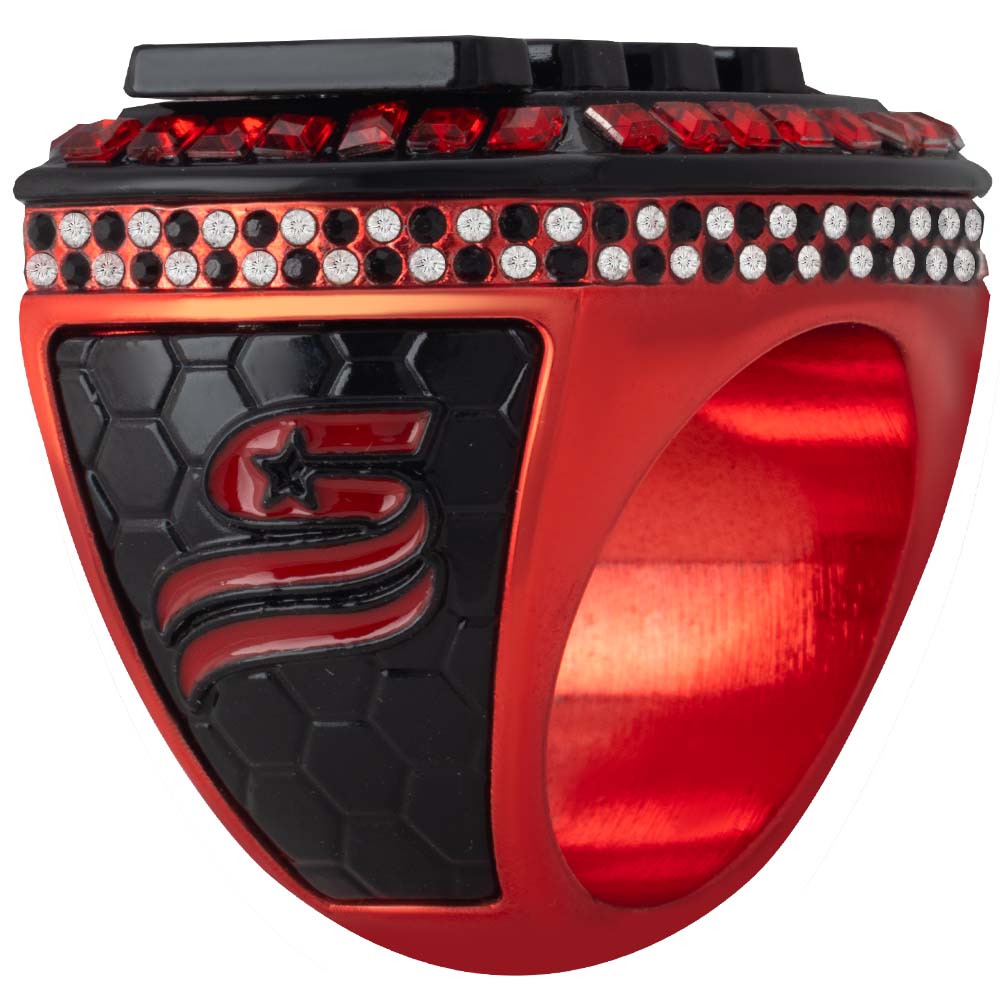 USSSA MVP Ring - Black and Red