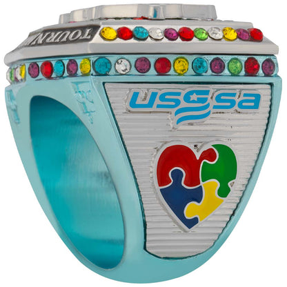 USSSA Angels 4 Autism Rings