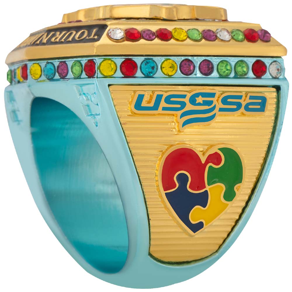 USSSA Angels 4 Autism Rings