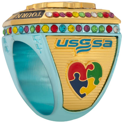 USSSA Angels 4 Autism Rings