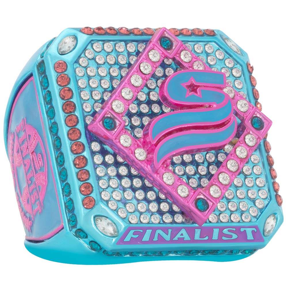 USSSA Riser Pink & Bright Blue Tournament Rings