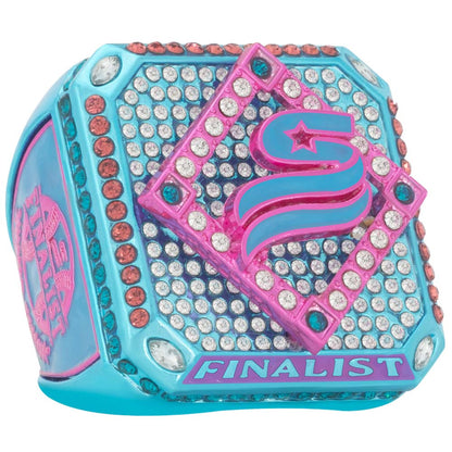 USSSA Riser Pink & Bright Blue Tournament Rings
