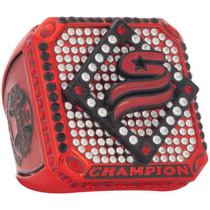 USSSA Riser Red & Black Tournament Rings
