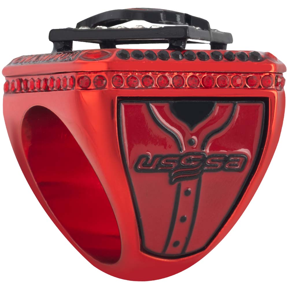 USSSA Riser Blue & Charcoal Tournament Rings