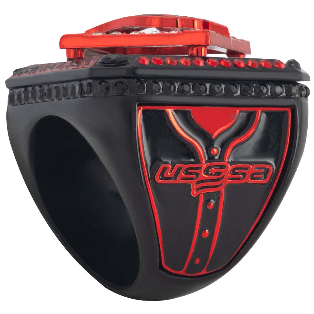USSSA Riser Red & Black Tournament Rings