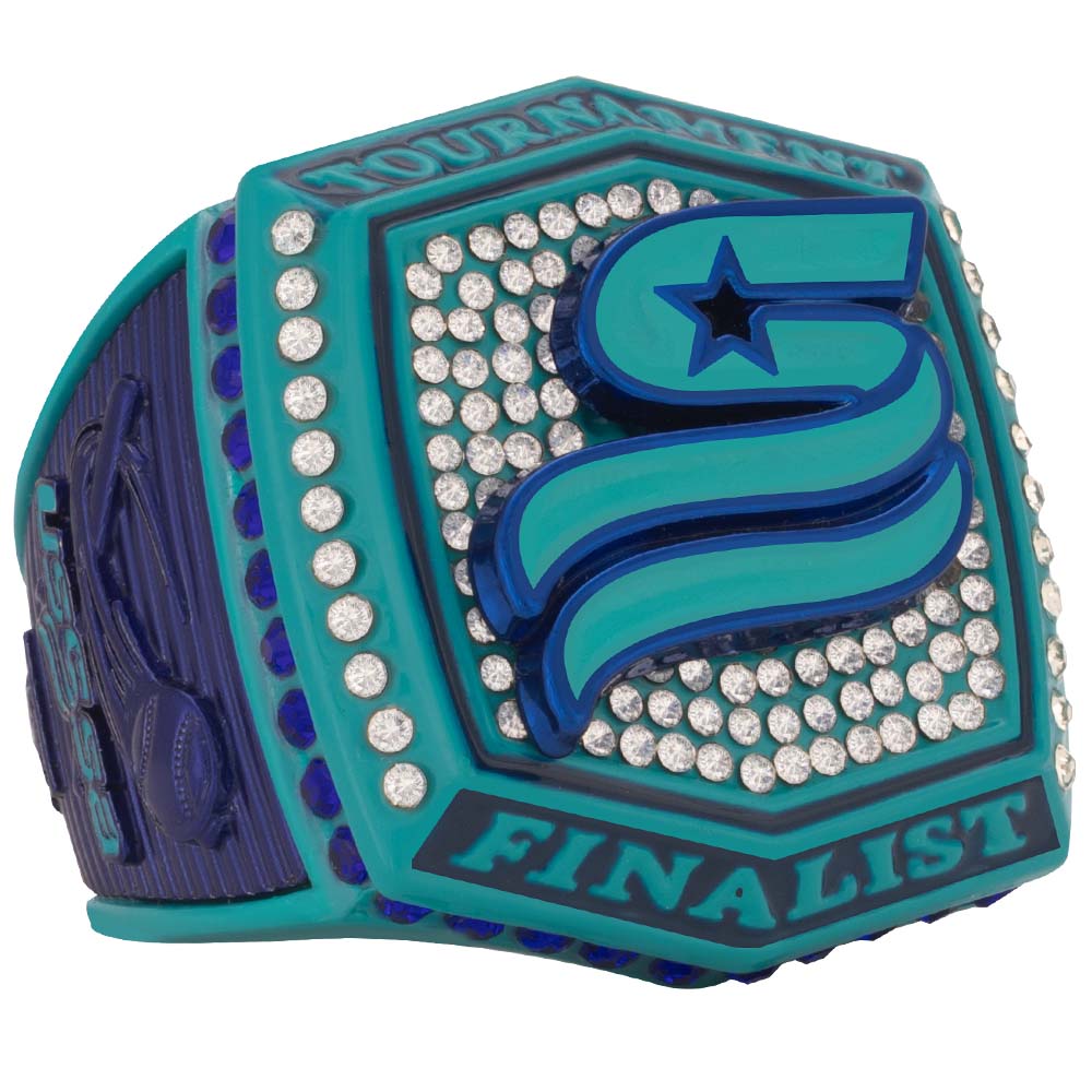 USSSA Turquoise & Blue Tournament Rings