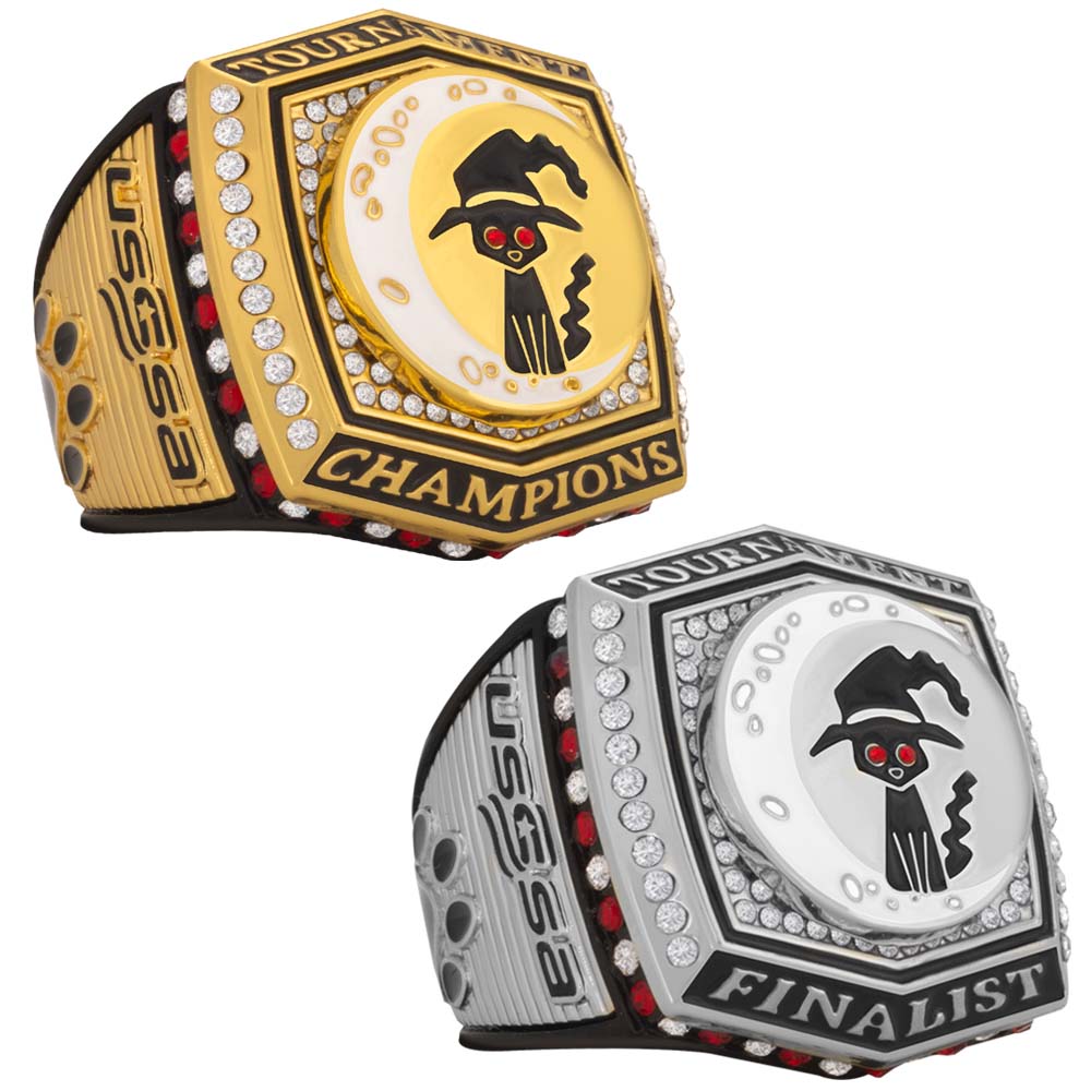 USSSA Cat in the Moon Rings