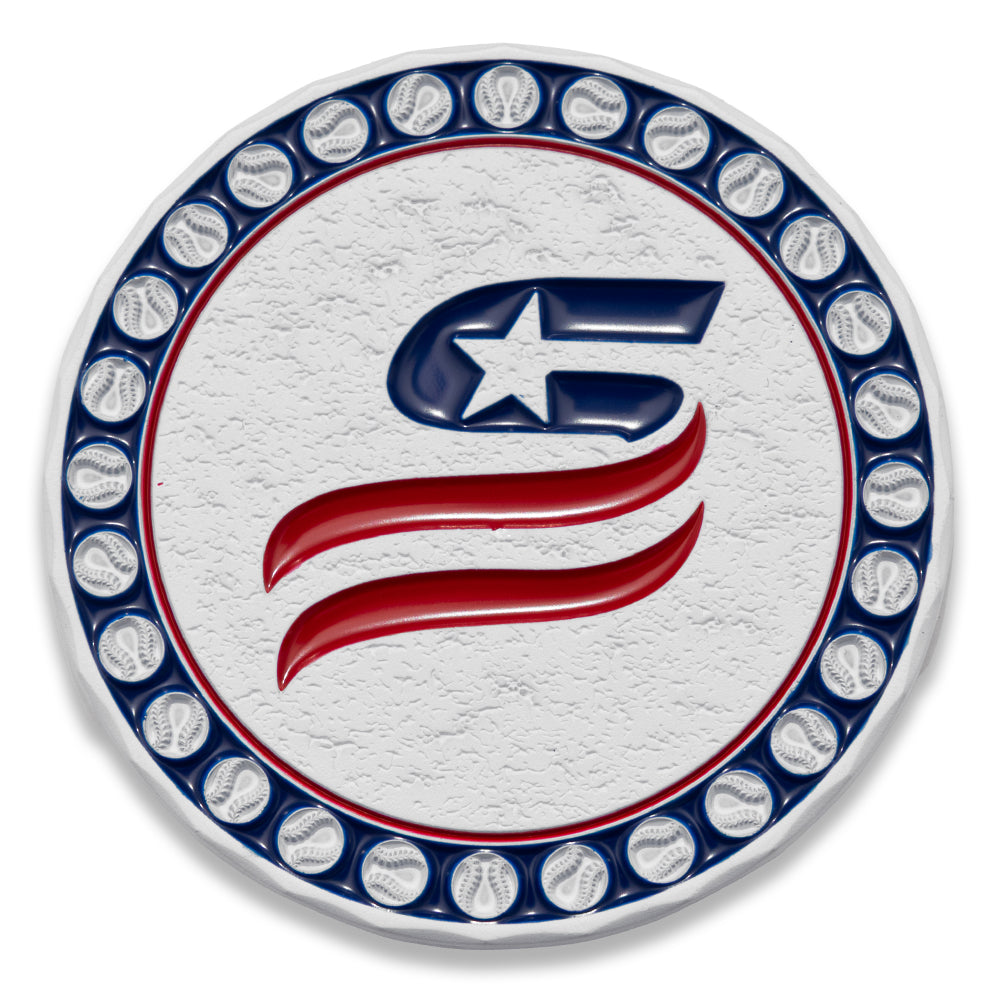 USSSA Player of the Game COINS - Red White and Blue