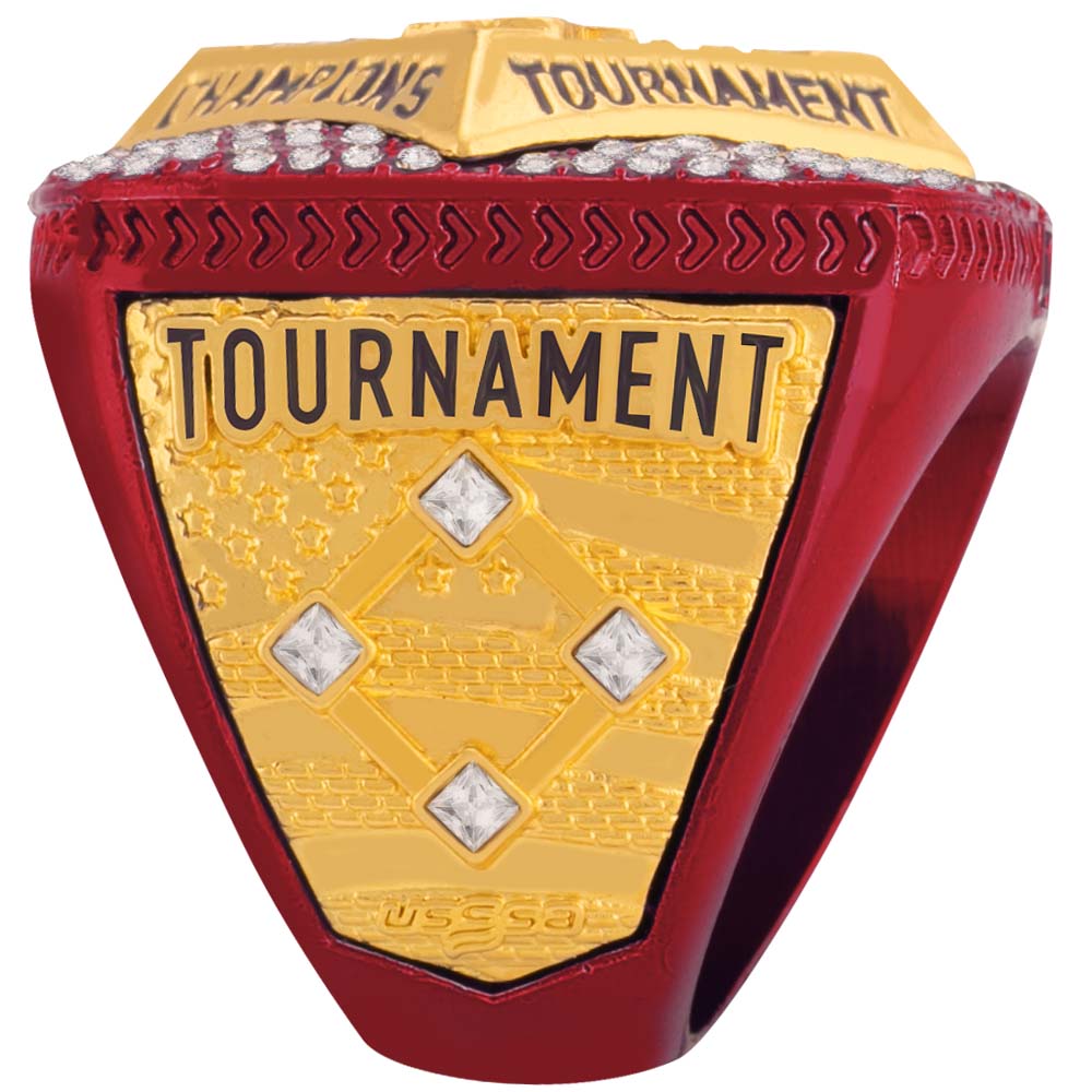 USA ELite Red Tournament Rings