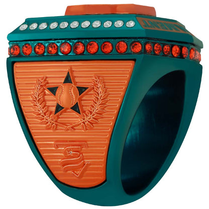 USSSA Green & Orange Tournament Rings