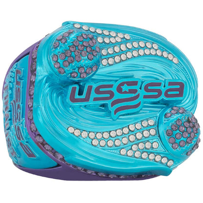 USSSA Hurricane Purple & Teal Tournament Rings
