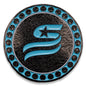USSSA Player of the Game COINS - Black and Baby Blue